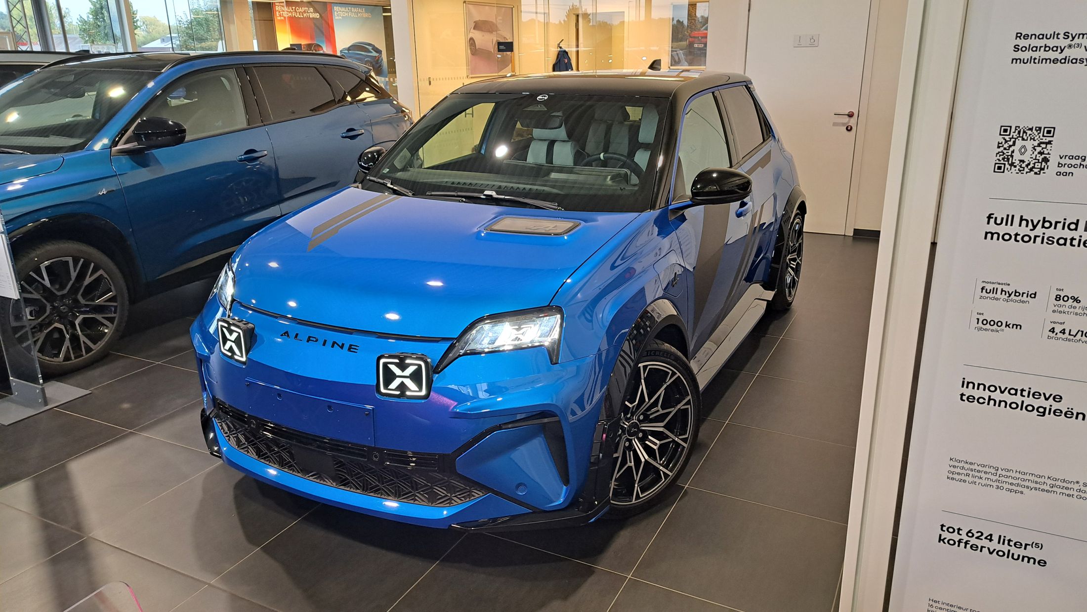 Alpine A290 Premiere Edition, leder, GPS, camera, zetelverwarming.
