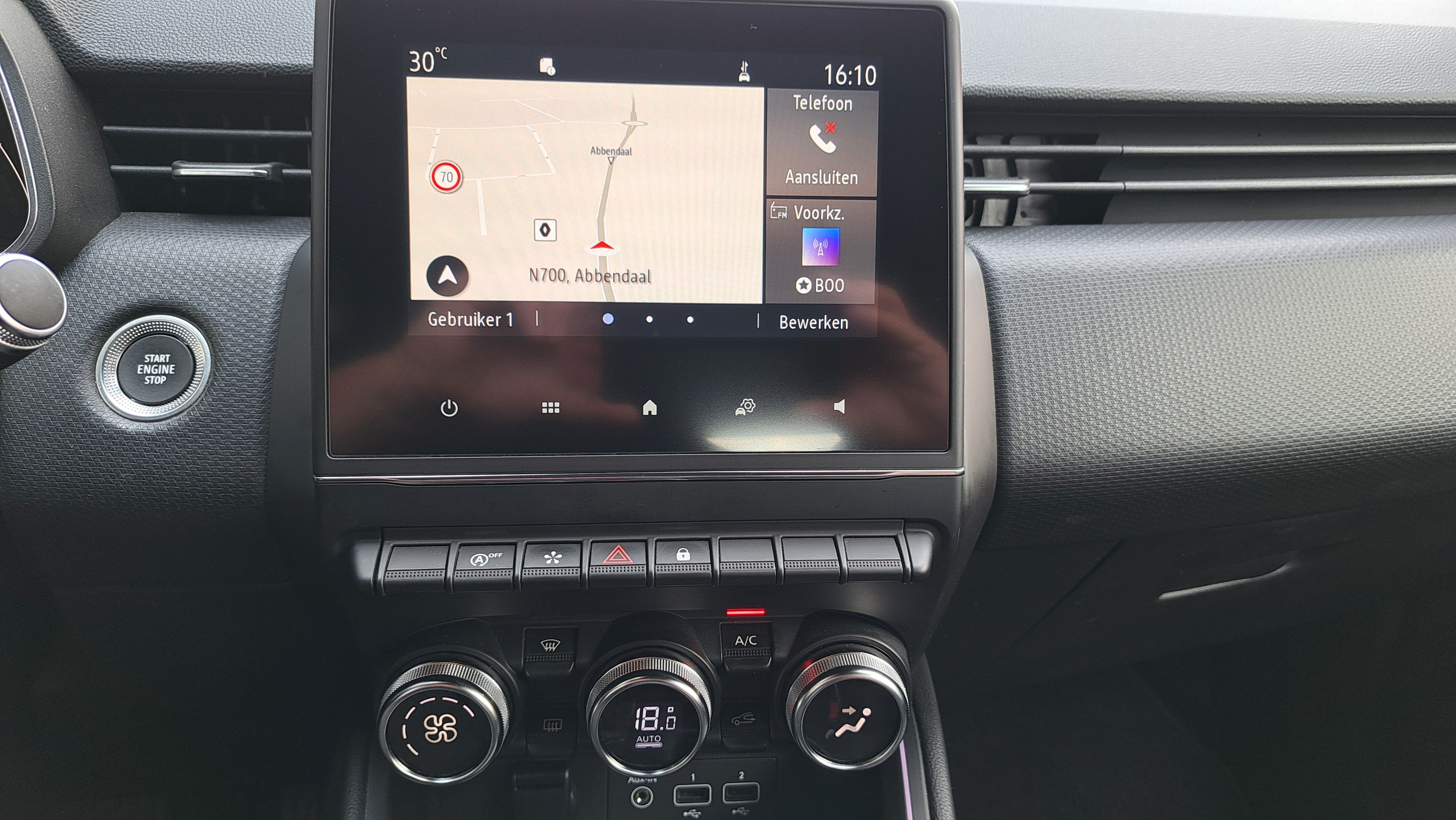 Renault Clio TCe 90 Intens, airco, GPS, camera, sensoren V+A