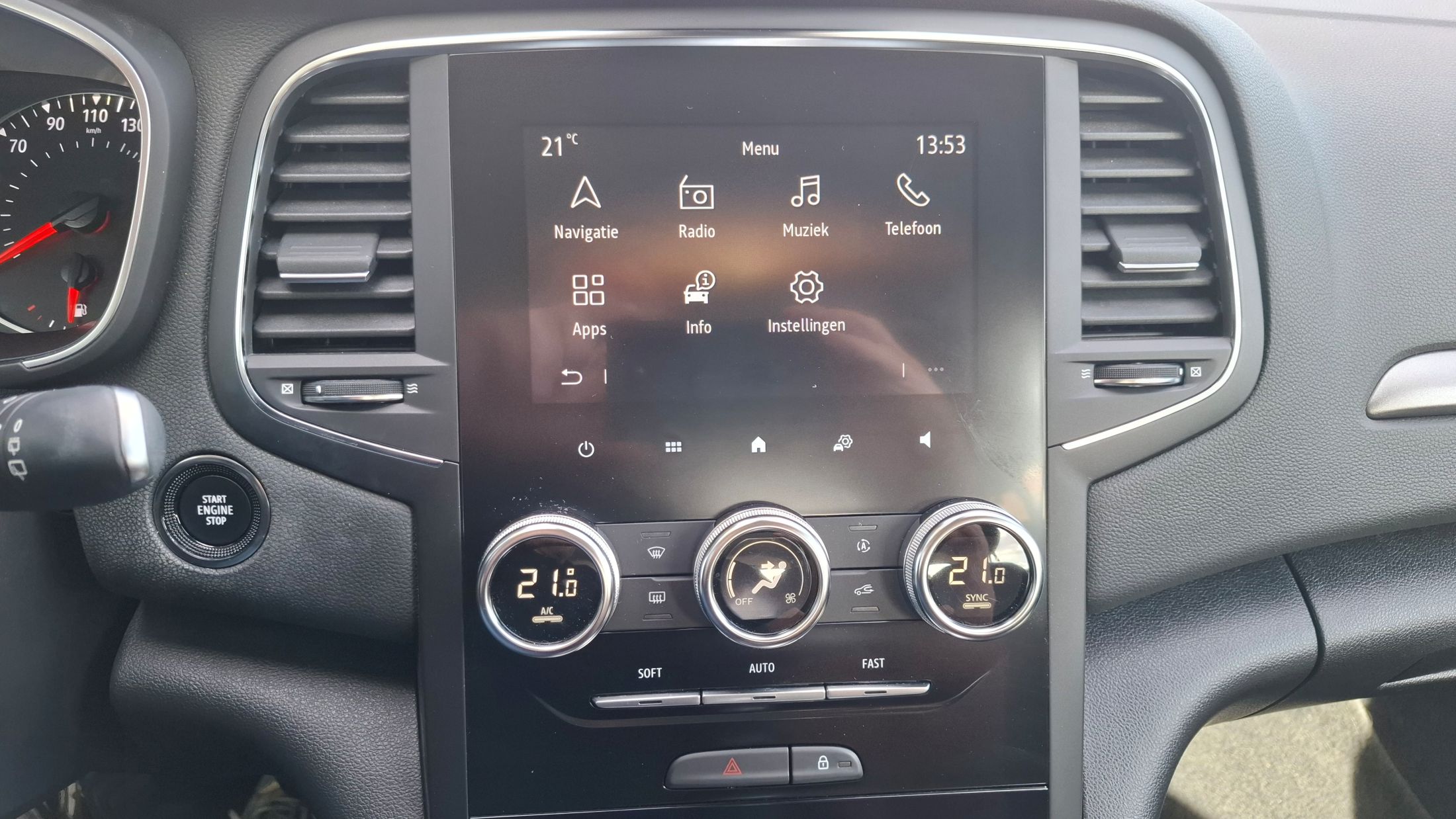 Renault Megane TCe 115 Pk, airco, GPS, camera, sensoren V+A