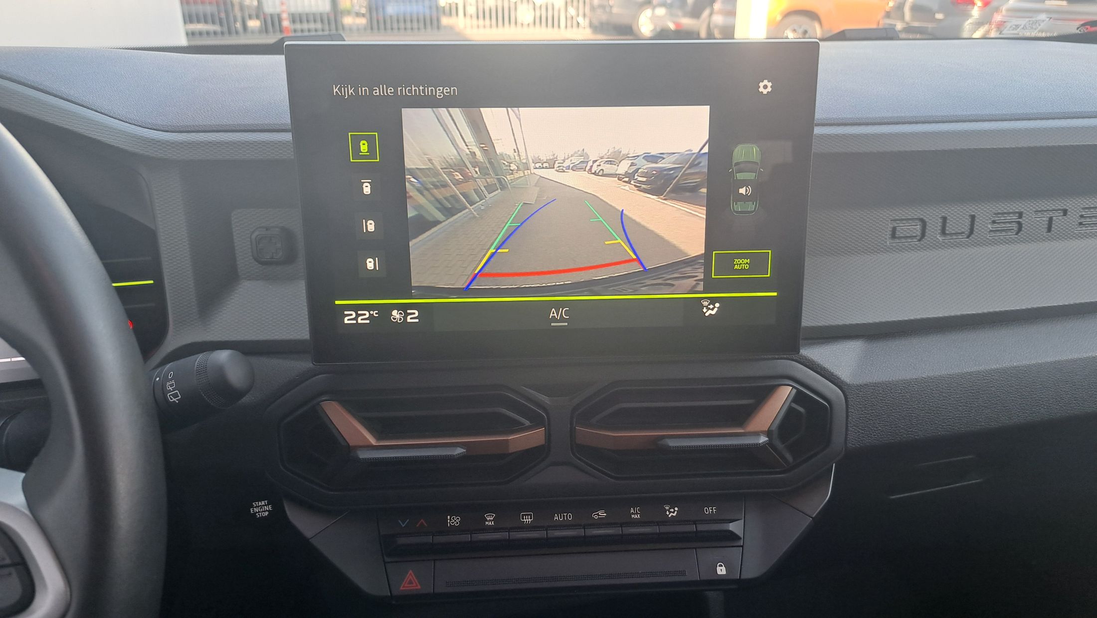 Dacia Duster TCe 130Pk Extreme, airco, GPS, cam, dodehoekw.