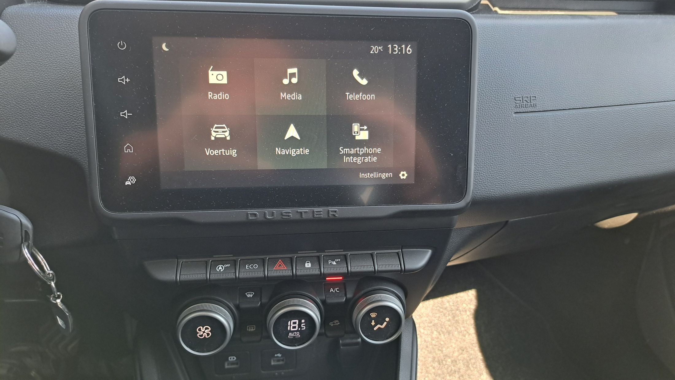 Dacia Duster TCe 130Pk, airco, GPS, dodehoekw, camera, sensoren V+A
