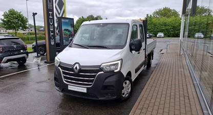 Renault  Master dubbele cabine, open laadbak, trekhaak, GPS, 20450 ex. BTW