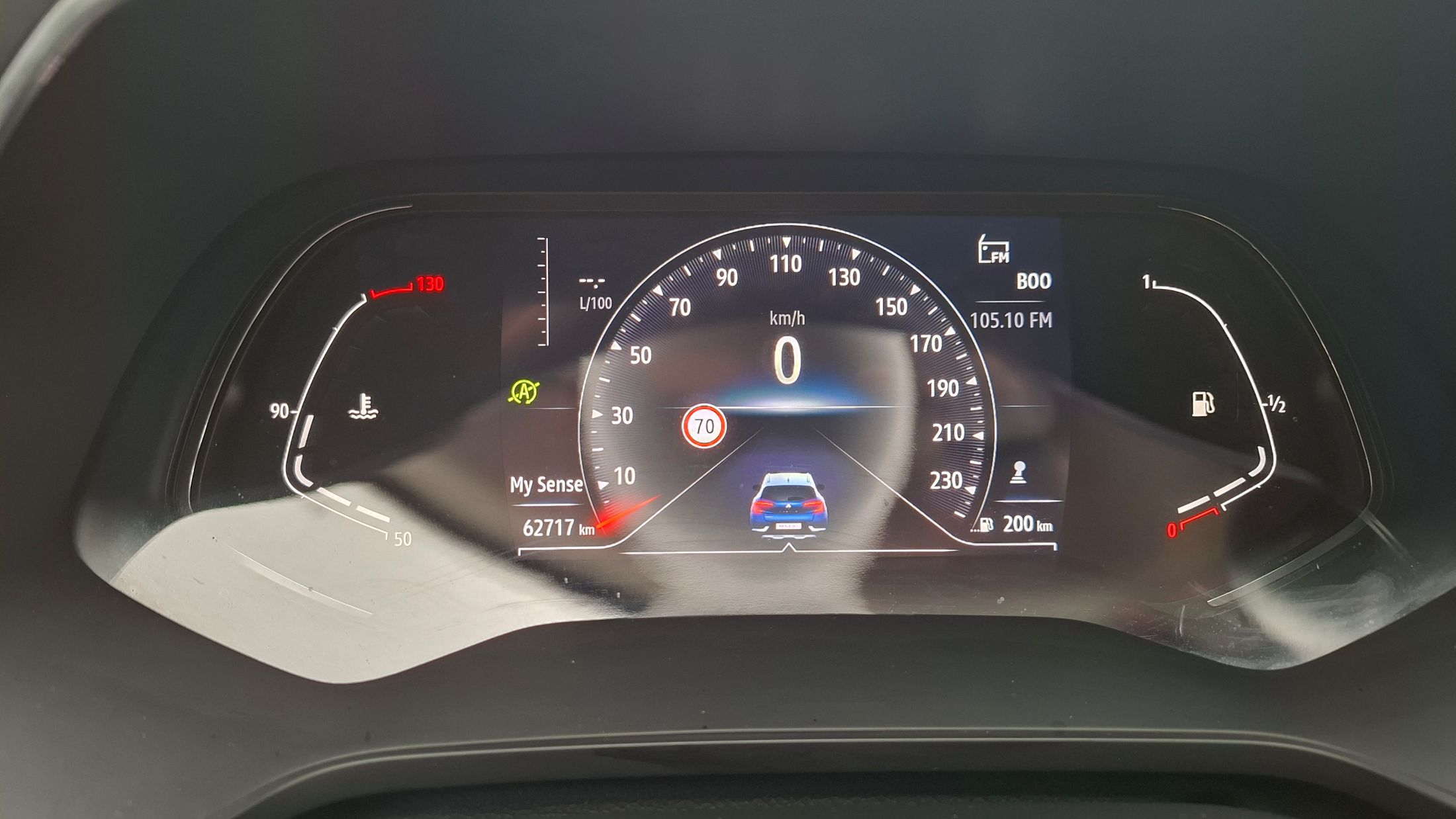 Renault Captur TCe 91 Pk, GPS, 360° camera, trekhaak, airco, sensoren V+A