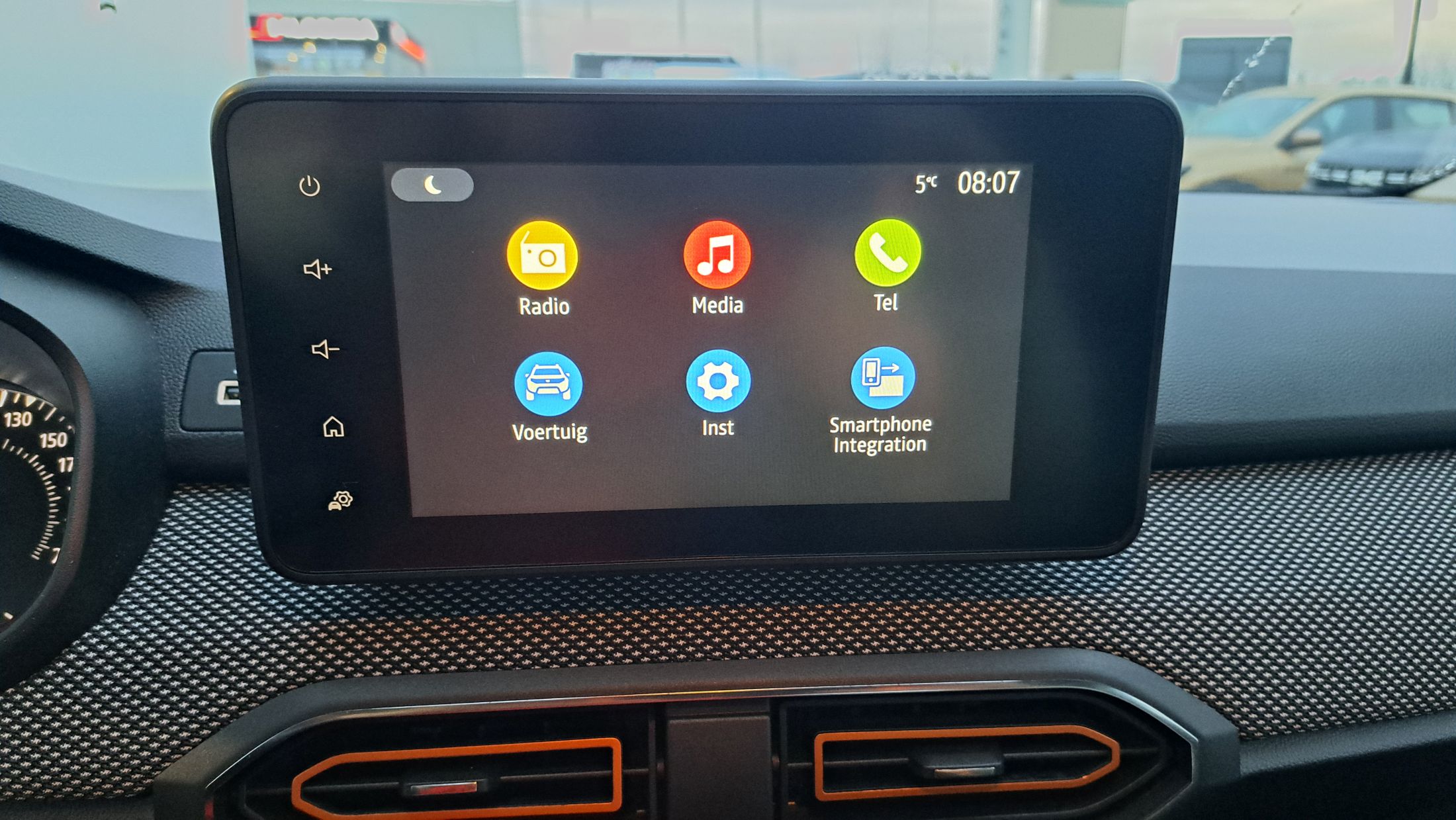 Dacia Sandero Stepway TCe 90, camera, sensor V+A, dodehoekw