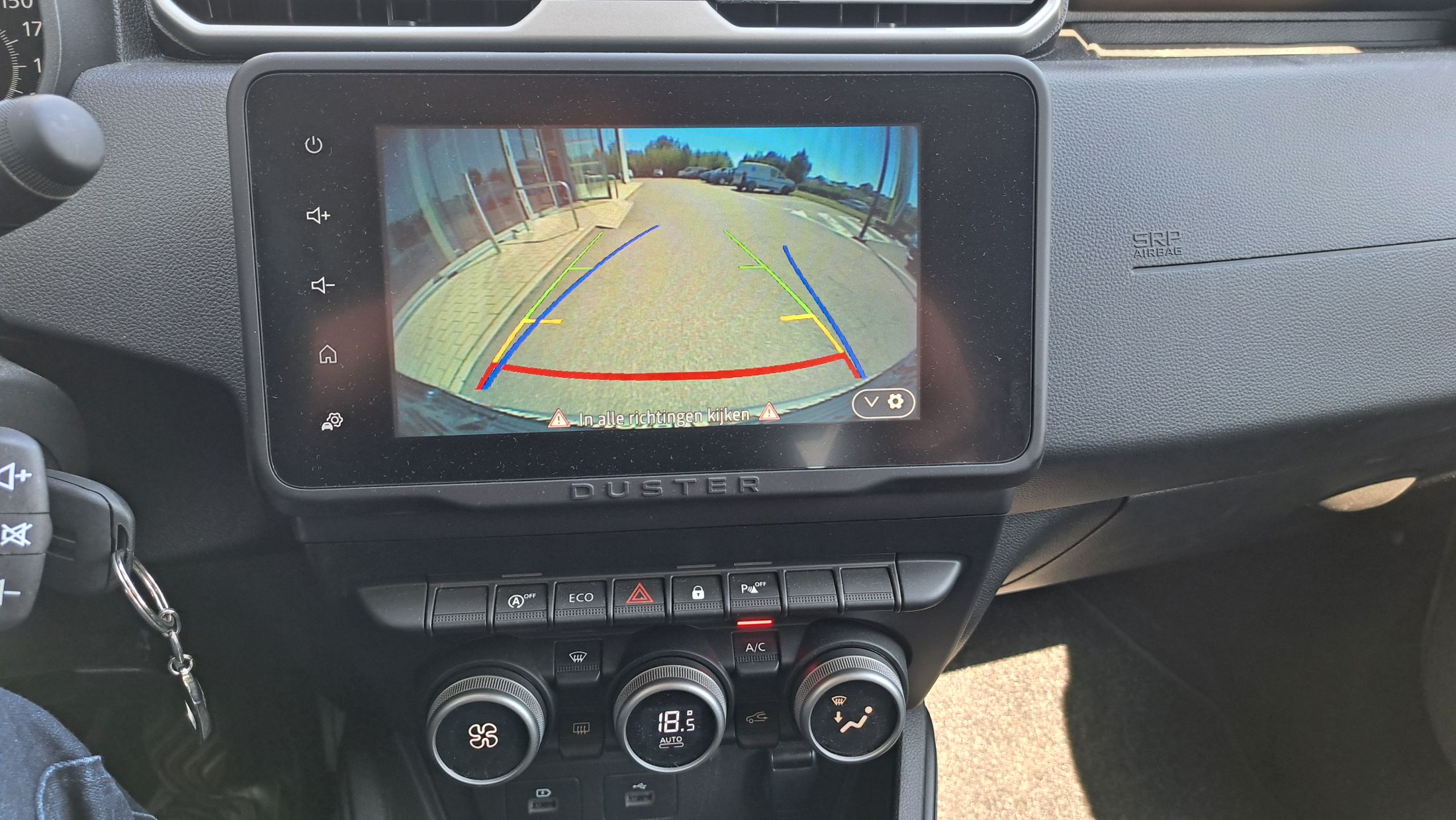 Dacia Duster TCe 130Pk, airco, GPS, dodehoekw, camera, sensoren V+A
