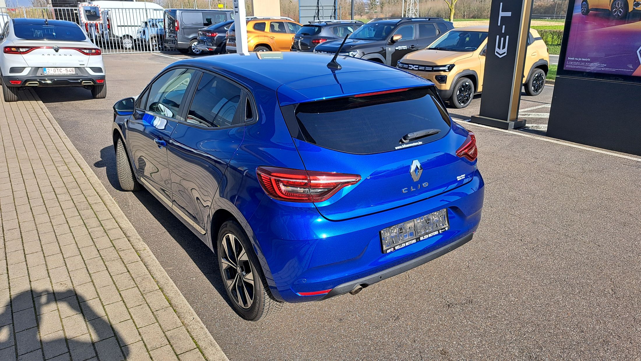 Renault Clio 67 Pk, airco, GPS, sensoren achter, GARANTIE