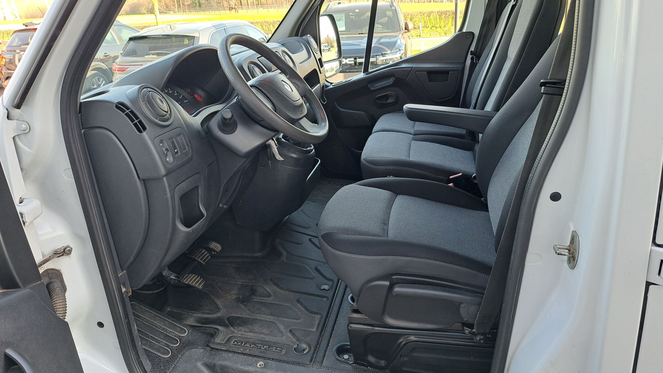 Renault Master 145Pk dubb. cab, airco, alu laadbak, 15000 ex