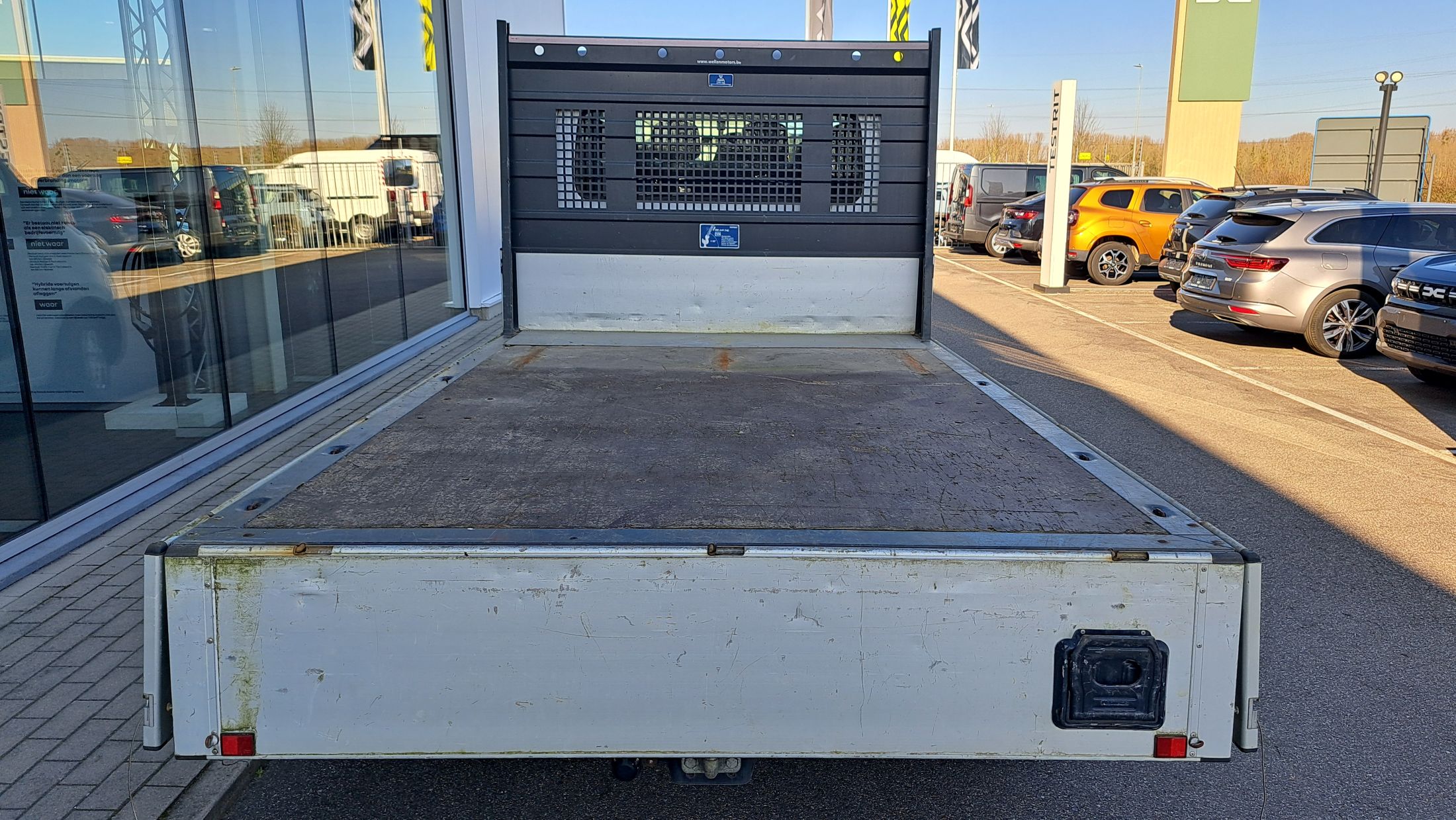 Renault Master 145Pk dubb. cab, airco, alu laadbak, 15000 ex